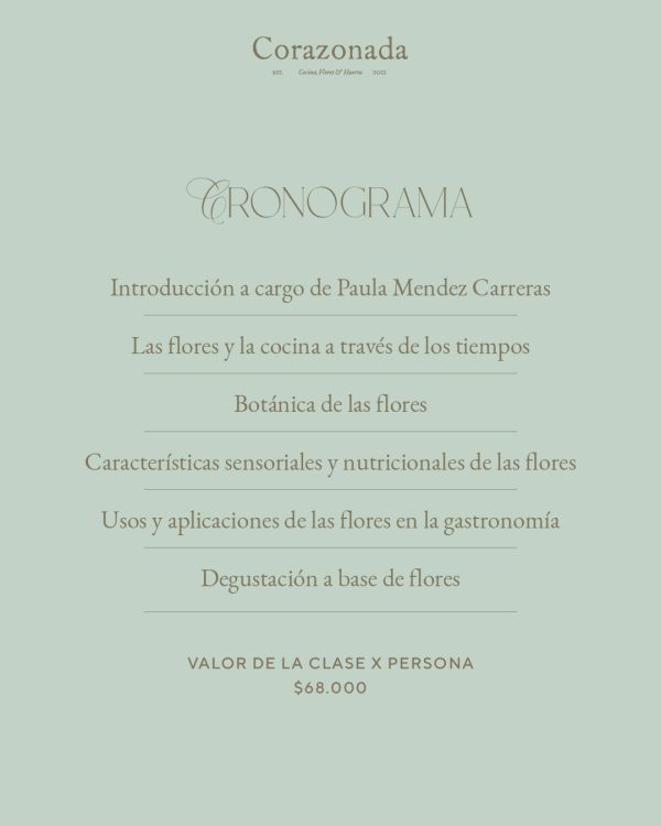 CO_Clases_IntroFlores_feed-3 Introducción a las flores comestibles de Primavera
